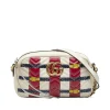 Preloved GG Marmont Mini Chain Bag Multicolor Leather Crossbody Bag