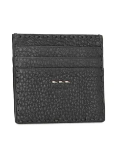 Preloved Leather Card Holder with Multiple Card Slots