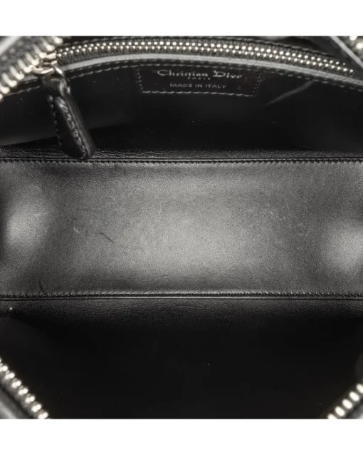 Preloved Medium Quilted Lambskin Bag with Crystal Strap