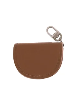 Preloved Nano Leather Gallop Pouch with Buckle Closure