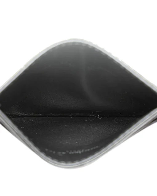 Preloved Patent Leather Cannage Card Holder with Detachable Charms