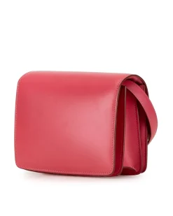 Preloved Small Calfskin Classic Box Crossbody Bag with Interior Slip