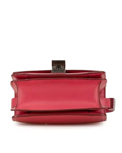 Preloved Small Calfskin Classic Box Crossbody Bag with Interior Slip