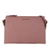 Preloved Small Lola Leather Crossbody Bag in Pink