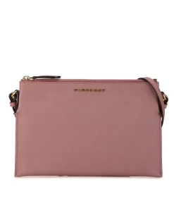 Preloved Small Lola Leather Crossbody Bag in Pink