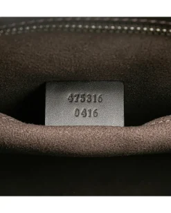 Preloved Supreme Web Coated Canvas Clutch with Interior Slip Pocket