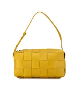 Preloved The Pouch Yellow Leather Shoulder Bag