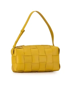 Preloved The Pouch Yellow Leather Shoulder Bag