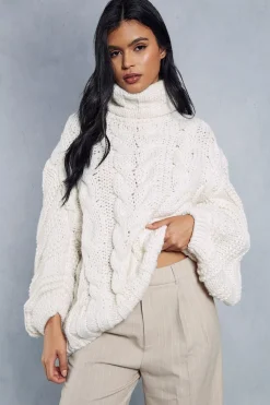 Premium Chunky Cable Knit Jumper