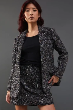 Premium Sequin Boucle Blazer