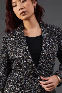 Premium Sequin Boucle Blazer