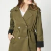 Premium Short Trench Coat