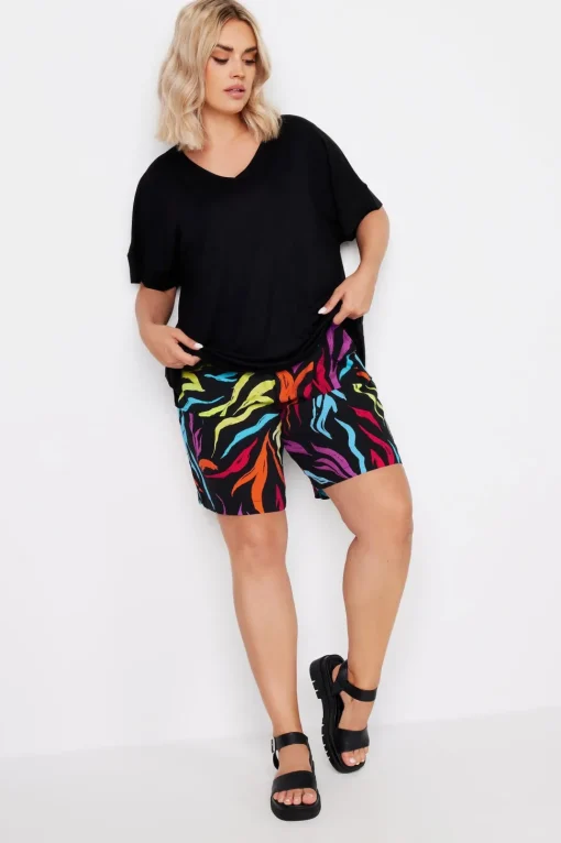 Print Paperbag Shorts