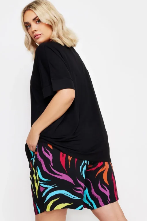 Print Paperbag Shorts
