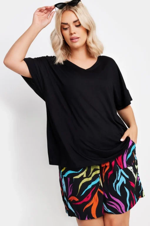 Print Paperbag Shorts