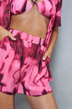 Printed Floaty Shorts
