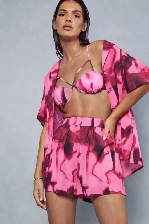 Printed Floaty Shorts