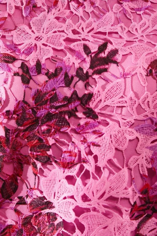 Printed Lace Top