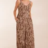 Printed Side Pocket Jumpsuit
