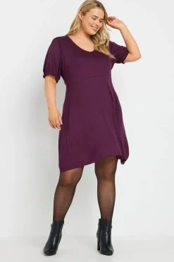 Puff Sleeve Mini Dress