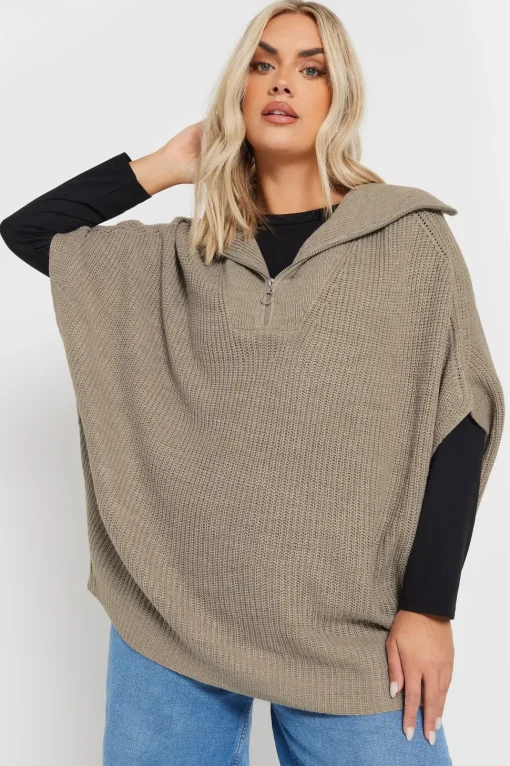 Quarter Zip Short Sleeve Jumper