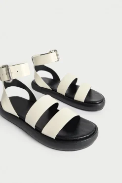 Real Leather Chunky Gladiator Sandal