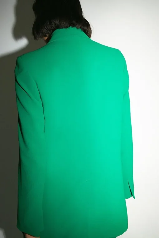 Relaxed Double Breasted Blazer