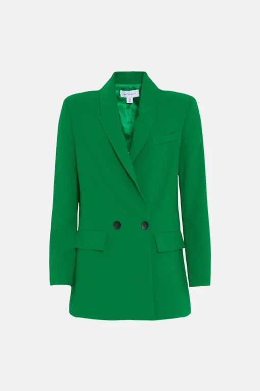 Relaxed Double Breasted Blazer