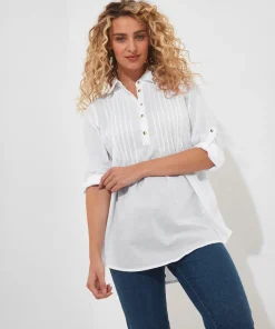 Relaxed Tab Sleeve Shirt