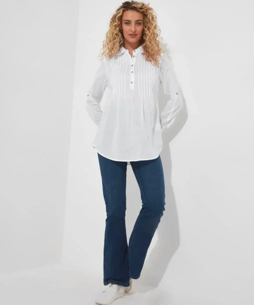 Relaxed Tab Sleeve Shirt