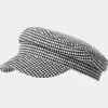 Retro Dogtooth Check Cap