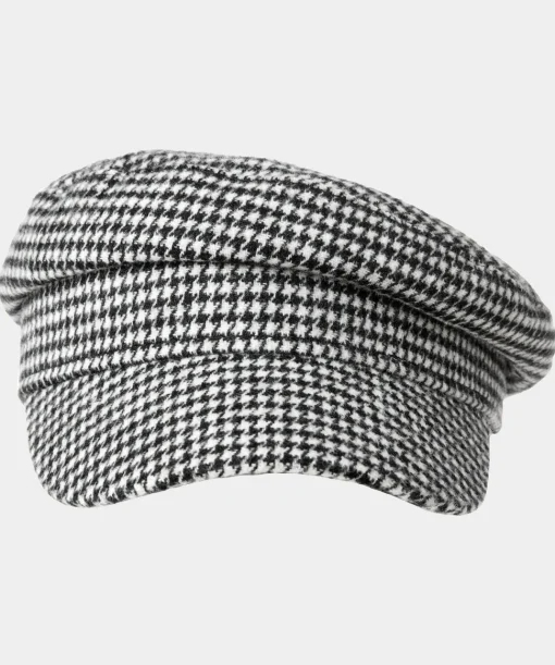 Retro Dogtooth Check Cap