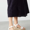 Ria Comfort Low Espadrille Wedges