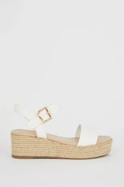 Ria Comfort Low Espadrille Wedges