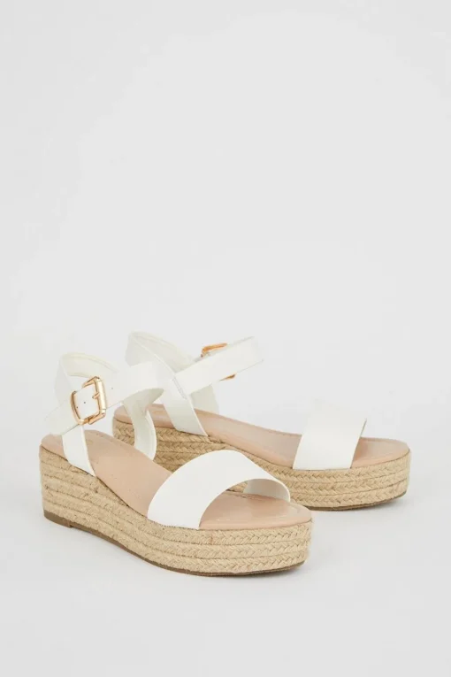 Ria Comfort Low Espadrille Wedges