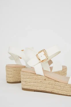 Ria Comfort Low Espadrille Wedges