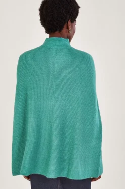 Ribbed Poncho