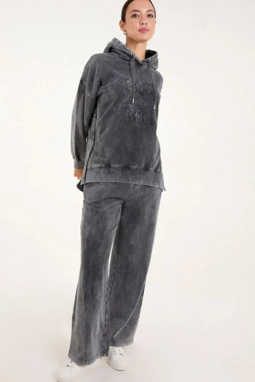 Rock & Roll Acid Wash Hoodie