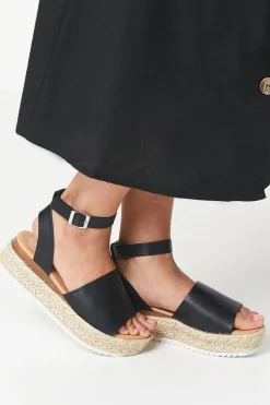Rubi Ankle Strap Espadrille Wedge Sandals