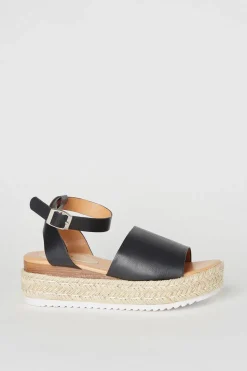 Rubi Ankle Strap Espadrille Wedge Sandals