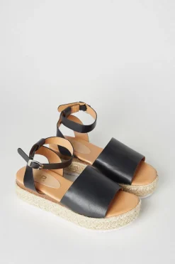 Rubi Ankle Strap Espadrille Wedge Sandals