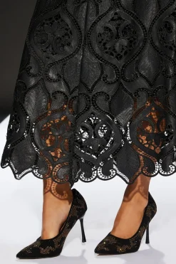 Runway 1.8.1.8 Camo Diamante Stiletto Court Shoes