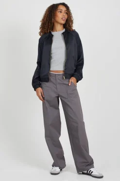 Satin Bomber Jacket