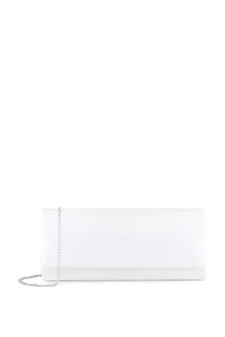 Satin 'Shadow' Clutch Handbag