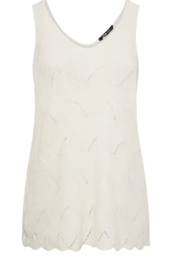 Scallop Hem Knitted Vest Top