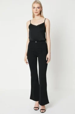 Seam Detail Flare Jean