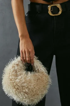 Shaggy Faux Fur Bag