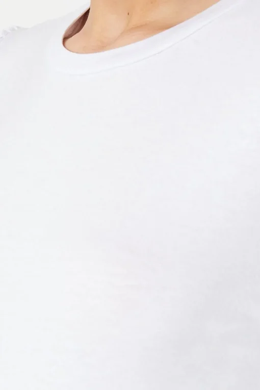 Shirred Cuff Top
