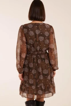 Shirred Mini Dress