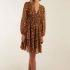 Shirred Waist Dress